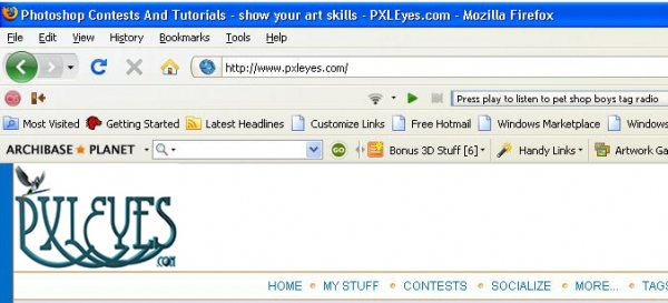 Creation of PXL logo: Step 2